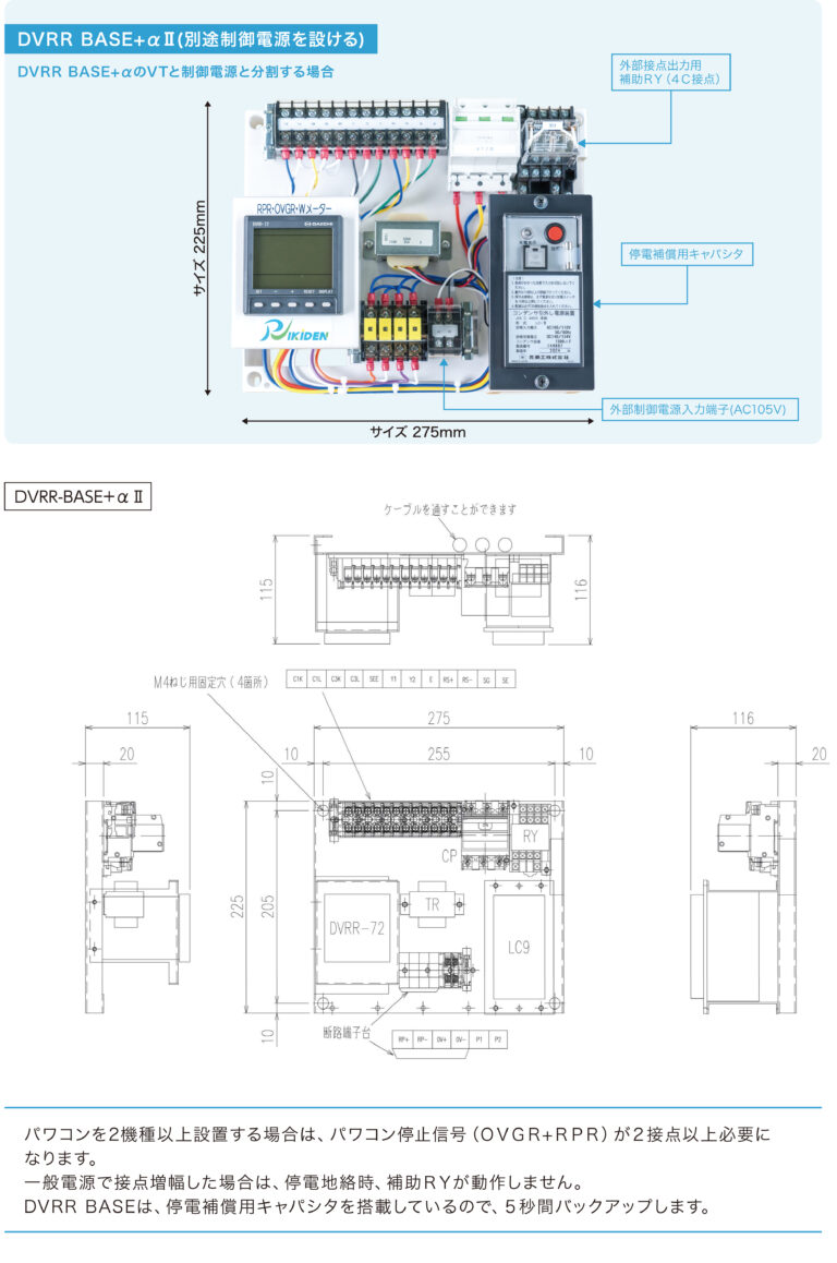 DVRR SET | 株式会社力電